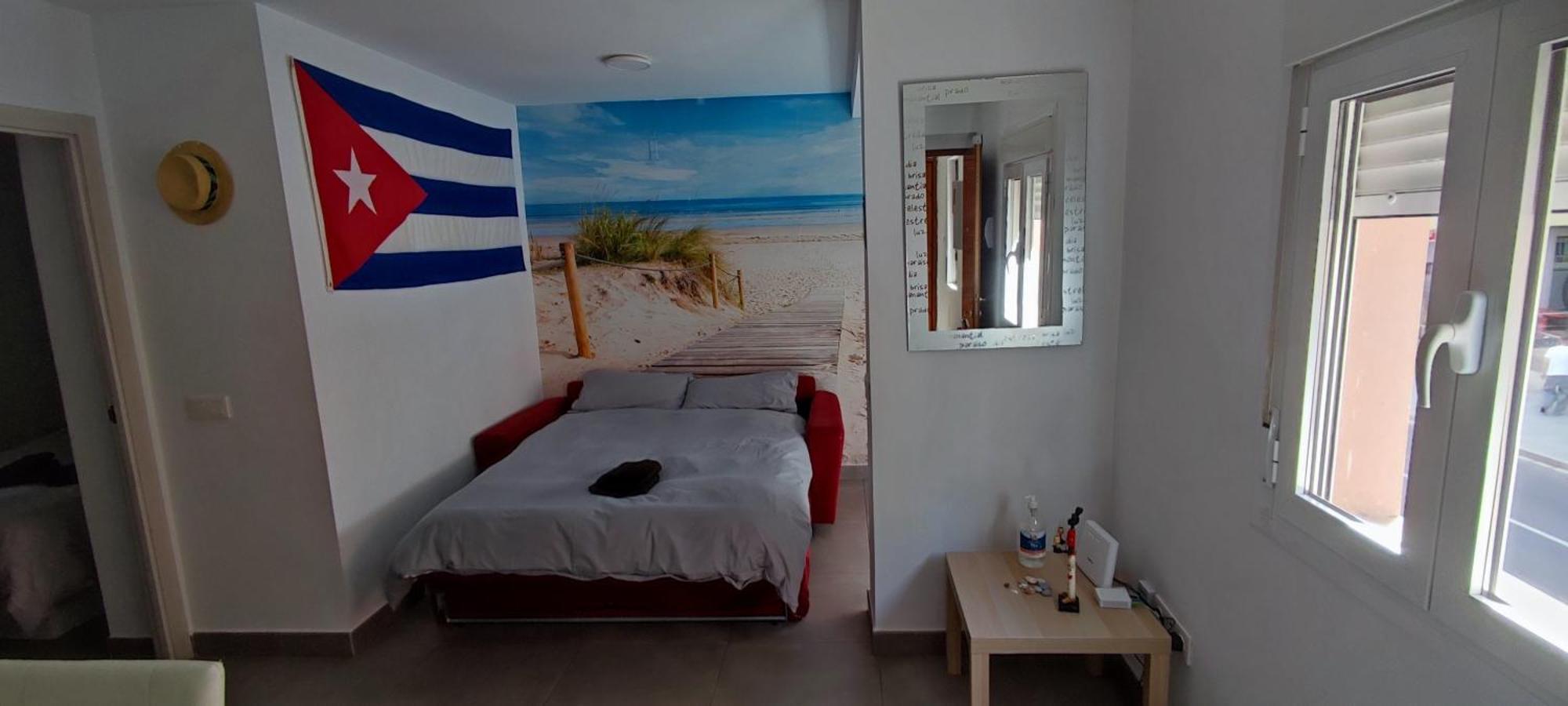 Апартаменты El Rinconcito Cubano En La Playa Альмерия Экстерьер фото